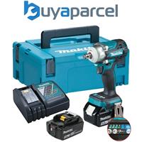 Makita DTW300RTJ 18v LXT Brushless Impact Wrench 1/2" Drive 4 Speed 2 x 5.0ah