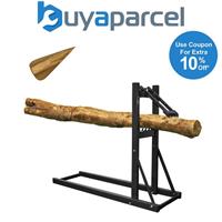 Roughneck ROU65690 Loggers Work Mate Log Holder + ROU65504 Wood Splitting Wedge