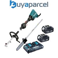 Makita DUX60PT2 Brushless 18v / 36v Cordless Split Shaft Multi Tool & Chainsaw