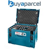 Makita Makpac 66 Piece Drill Screwdriver Accessory Set+ Drill Case Makpac Type 1
