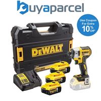 Dewalt DCF887P3 18V XR G2 Brushless 3 Speed Impact Driver - 3 x 5.0ah Batteries