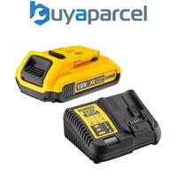 Dewalt DCB183 XR 18v Lithium Ion Battery Pack 2.0Ah + DCB115 Charger