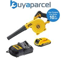 Dewalt DCV100D1 18v XR Compact Leaf Blower DCV100 + 1 x 2.0ah Battery + Charger