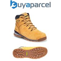 DeWalt Carlisle Tan Safety Boots Work Boots Steel Toecap UK Sizes 10 EN 20345SB