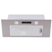 90cm Canopy Cooker Hood Kitchen Extractor Fan In Silver Built-in - SIA CUP90SI