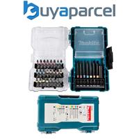 Makita E-07076 32 PC Black Colour Coded Screwdriver Drill Bit Set Clear Case