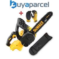 Dewalt DCM565N 18v XR 30cm Cordless Chainsaw Brushless Bare DCM565N-XJ + Gloves