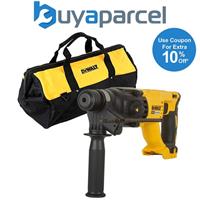 Dewalt DCH133N 18v Brushless SDS Hammer Drill 3 Mode Bare Tool + Tool Bag