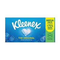 Kleenex Facial Tissues Original Mega Pack Made with Touch of Cotton, 12 Pack
