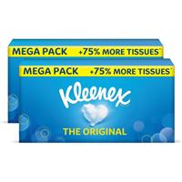 Kleenex Facial Tissues Original Mega Pack Made with Touch of Cotton, 24 Pack