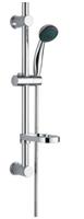 VeeBath Slider Rail Shower Riser Kit Soap Bar Holder Hose Head Adjustable Set