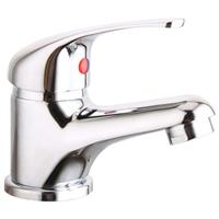 Bathroom Basin Sink Tap Set Single Lever Mixer Pop Up Waste Chrome Faucet