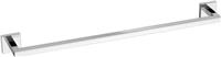 Towel Rail Bar Wall Mount Square Bathroom Accessory Modern Chrome Single Holder