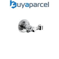 Bristan TD WORDHH04 C Traditional Wall Outlet Handset Holder Bracket with Round