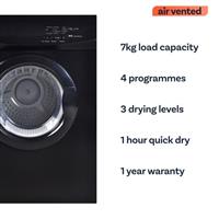 ElectriQ Vented Tumble Dryers