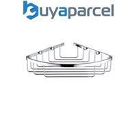 Bristan COMP BASK04 C Closed Front Corner Fixed Wire Basket