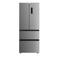 electriQ 391 Litre French Style American Fridge Freezer - Stainless St eiQFD70FF