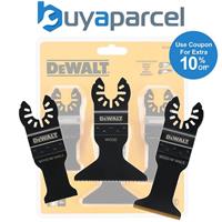 Dewalt DT20760 3PC Multi Tool Blade Set Titanium Plunge Cut Nails DCS355 DCS356