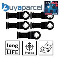5 x Bosch PRO BIM Starlock Plunge Cut Saw Blade AIZ 32 APB Wood Metal 50mm 32mm