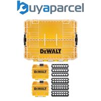 Dewalt DT70803 Medium Tough Case Organiser + 2x Pozi Bit Small Storage Cases