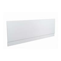 Bath Panel 1800mm Front Side White Wooden MDF Adjustable Universal Plinth Linx