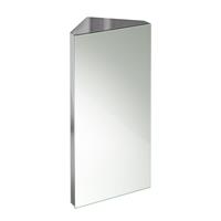 Bathroom Mirror Tall Corner Cabinet Wall Hung Mount Stainless Steel Unit 300mm