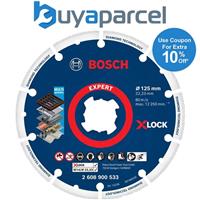 Bosch Expert X-LOCK Diamond Metal Wheel Saw Multi Material Cutting Disc 125mm