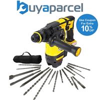 Dewalt DCH333N 54v XR FlexVolt Brushless SDS+ Hammer Drill + 17 Piece Bit Set