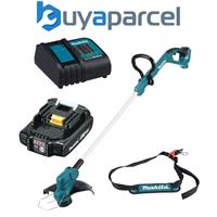 Makita DUR193 LXT 18v Cordless Garden Grass Line Trimmer Strimmer +2.0ah Battery