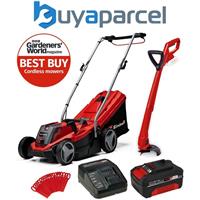 Einhell Cordless Lawnmower 33cm + Strimmer + Battery + Charger PXC GE-CM 18/33