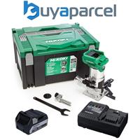Hikoki M1808DAJPZ 1/4in Cordless Router Trimmer 18V 1 x 5.0Ah Li-ion Cased Kit