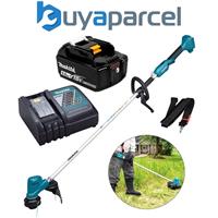 Makita DUR194RTX2 LXT 18v Lithium Ion Cordless Grass Line Trimmer Strimmer 1x5ah