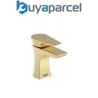 Bristan Hourglass Eco Start ES BAS Brushed Brass Mono Basin Mixer Tap + Waste