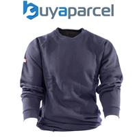 Makita 98P61-XL Comfortable Black Casual Pullover Sweatshirt Size Extra Large