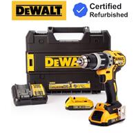Dewalt DCD796D2 18v XR Brushless Compact Combi Hammer Drill - 2 x 2.0ah Battery