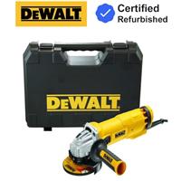 Dewalt DWE4206K 240v Corded 1000w Angle Grinder in Kit Box 115mm 4.5" DWE4206