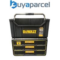 Dewalt Toughsystem 2.0 DS280 Tote Tool Box + 3 Shallow Drawer Toolbox Organiser