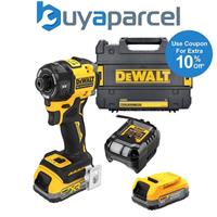 Dewalt DCF870E2T 18v XR Hydraulic Compact Impact Driver 2x 1.7Ah Powerstack