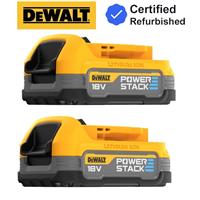 DeWalt DCBP034 18v Compact Powerstack Battery DCBP034-XJ - Twin Pack Batteries