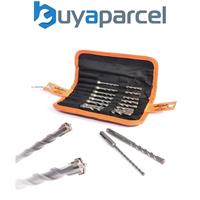 Vaunt SDS+ Endurance Cross Tip Drill Bit Set - 10 Piece Hammer Drilling V1329121