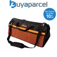 Vaunt Heavy Duty Tear Resistant Nylon Hard Bottom Canvas Tool Bag 24 Inch
