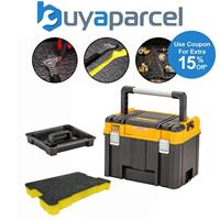 Dewalt DWST83343-1 Deep TSTAK 2.0 Storage Box Long Handle + 50mm Shadowfoam Foam