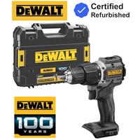 Dewalt DCD100N Black 18v XR Brushless Compact Combi Hammer Drill 100 Year + Case