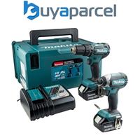 Makita DLX2283TJ 18v LXT Brushless Combi & Impact Driver Twin Pack with 2x 5.0Ah