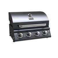 Boss Grill Texas Lone Star 4 Burner Built In Gas BBQ Grill - Bla IQBBQINT4BBLACK