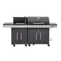 Boss Grill Alabama Modular Outdoor Kitchen - 6 Burner Gas BBQ with S IQBBQKIT6BL
