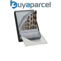 Bosch 2607019925 PRO Stainless Steel HSS-Co Twist Drill Bit Set, 10 Piece BPA607