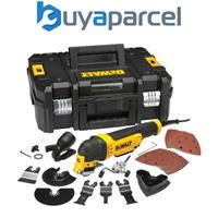 Dewalt DWE315KT 240V Corded Oscillating Multi Tool in T-Stak Kitbox +37 Acc Set