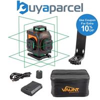 Vaunt E1503008 Green Beam Multi Line Laser 4 Plane Self Leveling 360 Line Lazer