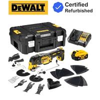 Dewalt DCS356P1 18v XR Brushless 3 Speed Multi Tool +35 Accessories +Tstak 1x5ah